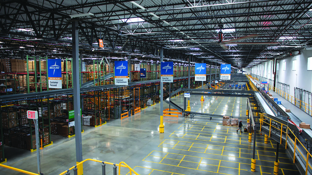 Medline boosts LTC supply line with newest distribution center