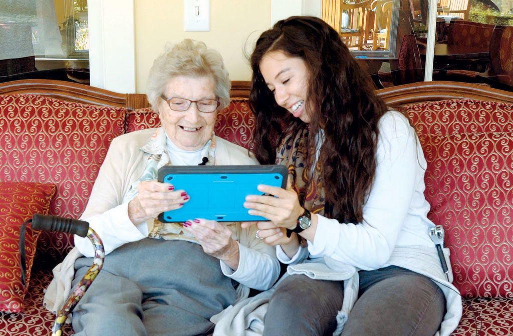 Capturing memories for seniors